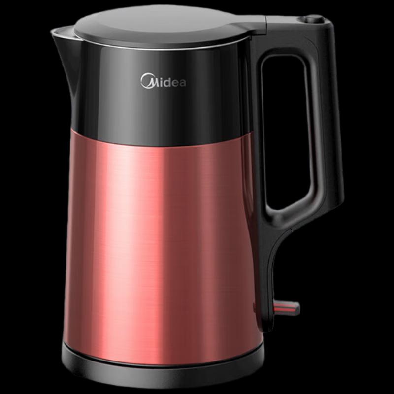 Midea 1.7L 316L Stainless Steel Electric Kettle CN plug (adapter included)