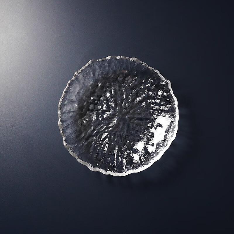 Youde Japanese Style Round Glacier Pattern Glass Dishes