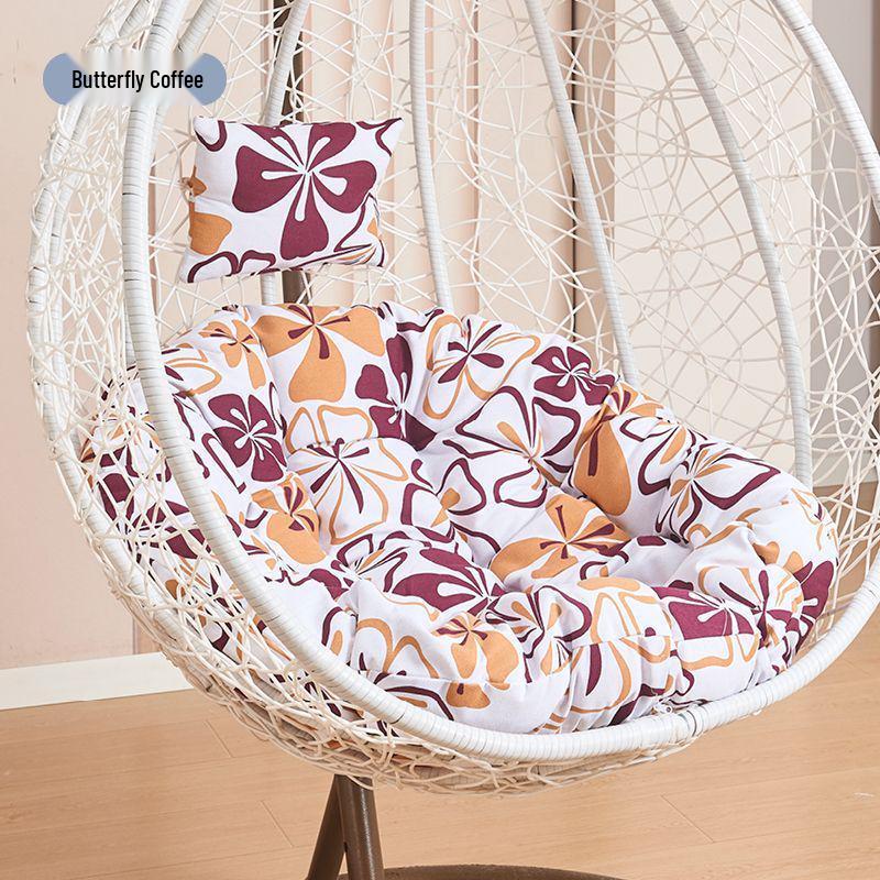 Uniwersalna, zmywalna, pogrubiona poduszka do wiszącego krzesła do huśtawki rattanowej i kosza gniazdowego