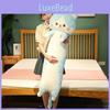 Happy Long Cat Plush Toy Cartoon Animal Stuffed Doll Room Decoration Gift Kids