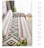 Geometrisches Quasten-Sofa-Handtuch, Nordische Strickdecke, Tragbare Sofabezug, Wohnzimmer, Schlafzimmer, Heimdeko