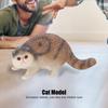 Cute Cat Model Toy Simulation Cat Model Desktop Decoration Ornaments Toy Gift