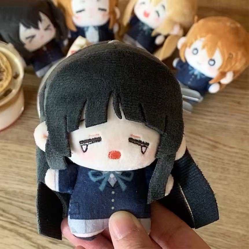 Anime K-ON! Plush Doll Cute Hirasawa Yui Akiyama Mio Tainaka Ritsu Kotobuki Tsumugi Nakano Azusa Stuffed Chibi Plushie Doll