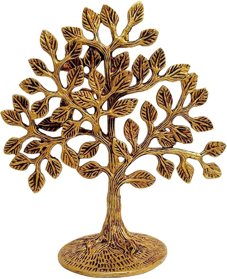 TreegoArt Brass Decorative Kalpavriksha Tree Artifacts