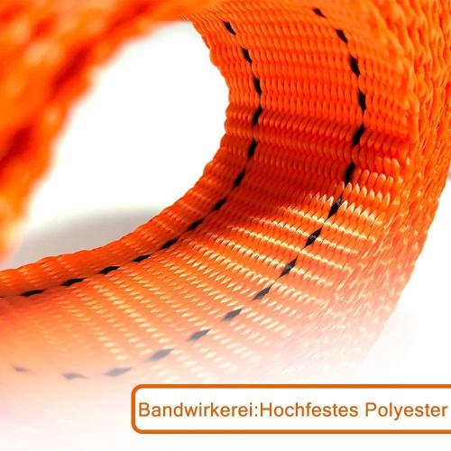 Set of 4 25mm Wide x 5m Long Lashing Belts, Ratchet-Type Cargo Tie-Down Belts, Multi-Purpose Cargo Tie-Down Straps, Earthquake Preparedness Supplies