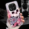 Pink Style Skull Witch Soft Phone Case for Xiaomi Redmi Note 13 14 15 Pro Plus 12S 12 11S 11 11T 10S 10 Shockproof Cover Back Sh
