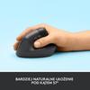 Logitech lift wireless vertical mouse graphite 910-006473