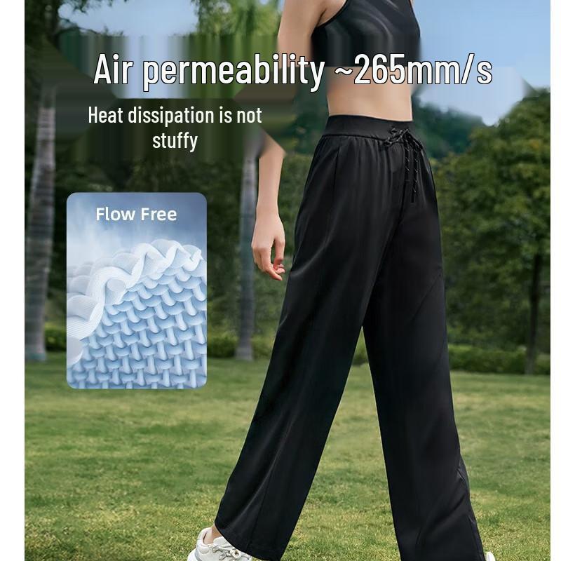 Beneunder Women's Ice-Touch Wide-Leg Sun Protection Pants