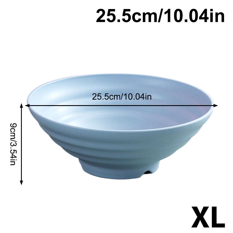 7-10inch Unbreakable Japanese Ramen Bowl Noodles Cereal Soup Salads Bowl Kitchen & Dining Tableware For Microwave And Dishwasher
