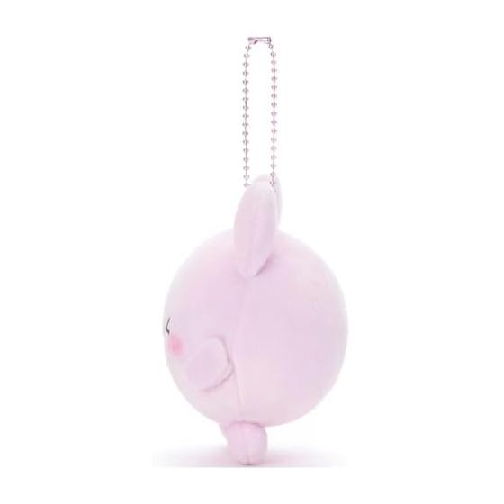 Loveies Mocchi-Mocchi- Schlüsselanhänger Maskottchen Pyonchi (glücklich) Plüschtier Höhe ca.. 11 cm