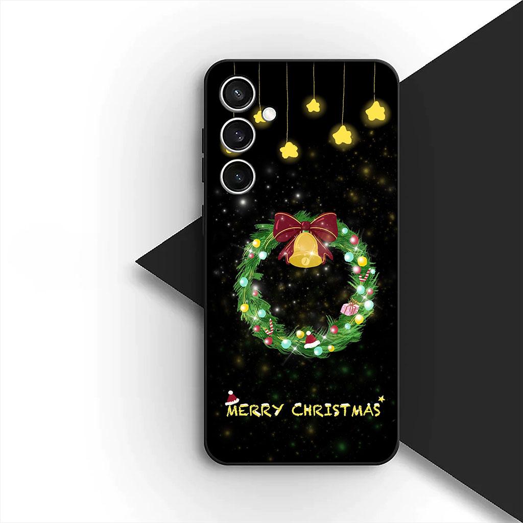 Père Noël Joyeux Noël Sapin de Noël Cerf Coque de Téléphone pour Apple iPhone 17 Air 12 13 Pro Max Mini ProMax 7 + 8 Plus Coque Souple