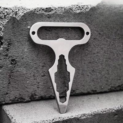 1PC Outdoor Camping Supplies EDC Self-defense Spike Wrench Multifunctional Tool Portable Bottle Opener