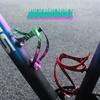 Gradient Aluminum Bike Water Bottle Cage - Colorful Holder for Mountain Bikes