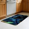 CUTE--B-BlackS-P-Panther Floor Mat Durable Carpet Rug For Footpad Mats Style Soft Bedroom Floor House Laundry Room Mat Anti-skid