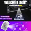 HD Auto Emblem Projector Lamp Car Door Welcome Lights For Accord Insight CR-Z Odyssey Civic Elysion Spirior Crosstour UR-V