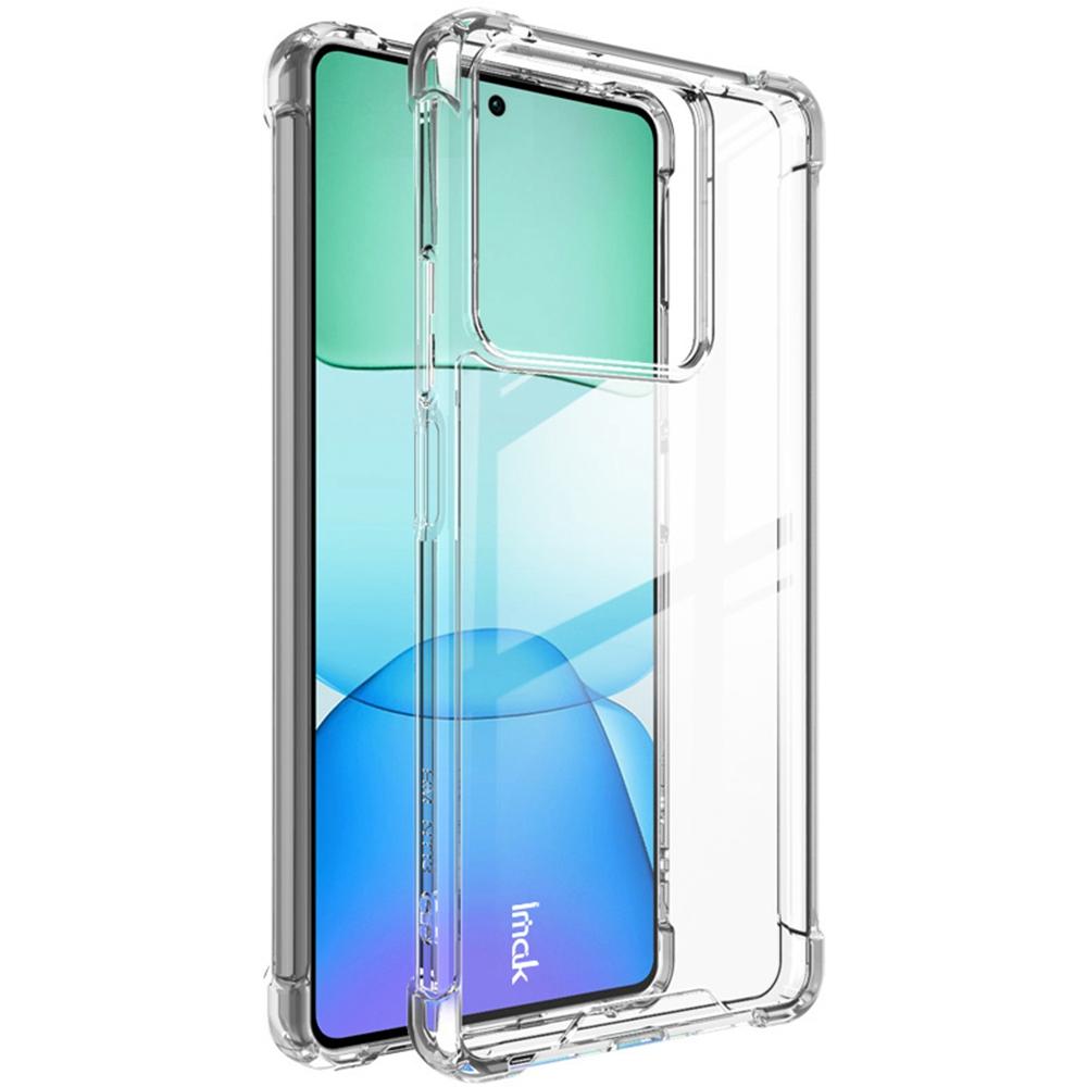 IMAK For Xiaomi Redmi Note 13 5G Case PC+TPU Clear Phone Cover Airbag Corners A
