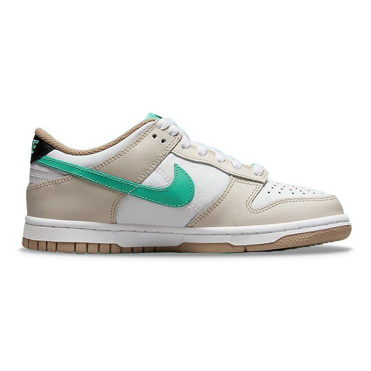 Nike Dunk Low Split Seam White Tan Mint GS DX6063-131
