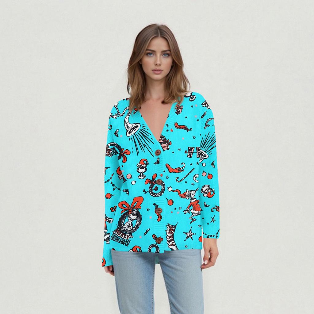 Women's Casual Everyday Tops Knitted Cardigan Jacket