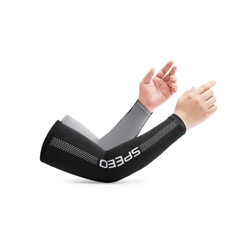 Ice Silk Sun Protection Arm Sleeves for Men & Women - Loose-Fit, Plus Size, Ideal for Summer Sports & Driving