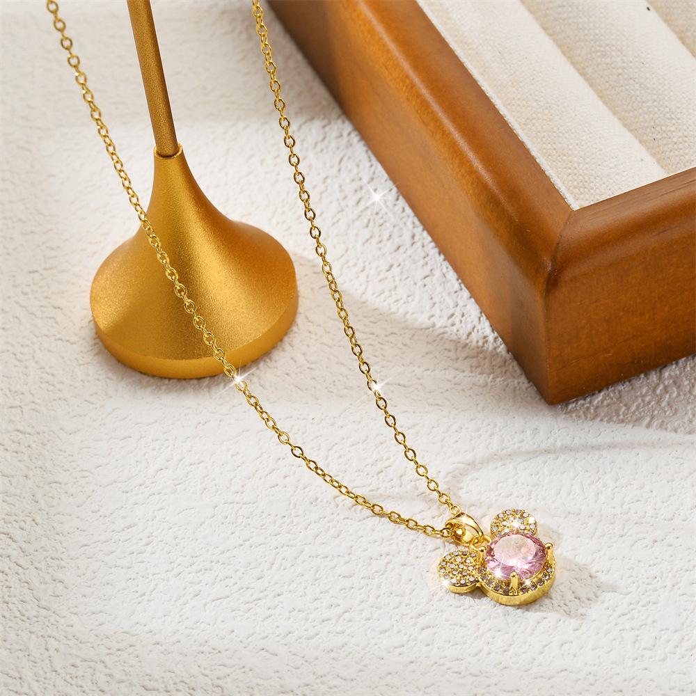 Simple Fashion Titanium Steel Women's Necklace - Non-fading, Luxurious, Versatile, Korean Style Clavicle Chain