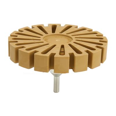 4in Entfernen Gummi Radierer Rad Runde Lüfterblatt Elektrische Handbohrmaschine Schleifscheibe 100mm für Auto