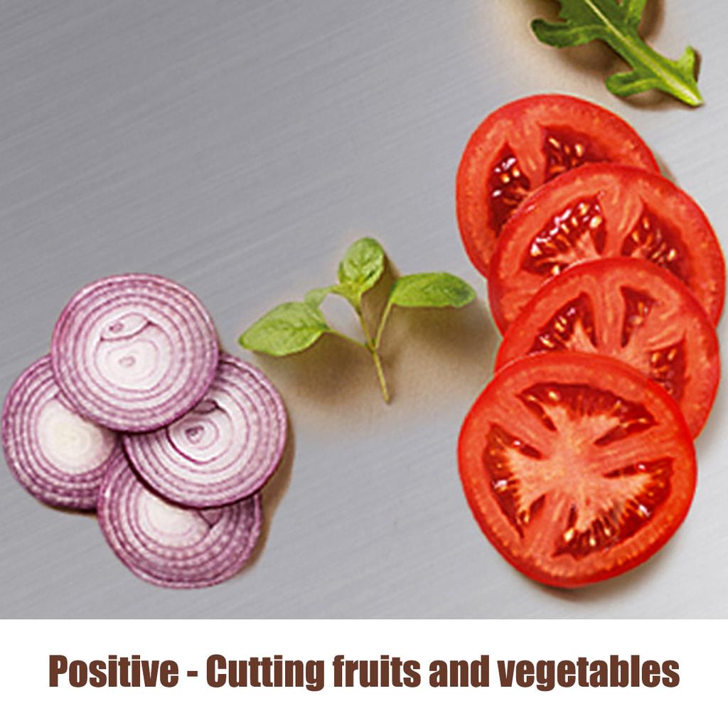 Cutting Boards for Kitchen, Brushed Cutting Board Stainless Steel Cutting Board, Premium Double-Sided Chopping Boards