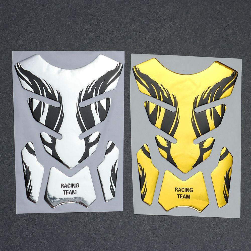 Tank Pad Protector Fishbone Tankpad Sticker Oil Gas Protector Sticker Cover 3D Tank Pad Stickers