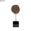 Turtle Back Stone Statue Retro Handicrafts Desk Decoration Creative Ornaments Tortoise Shell Sculpture Room Aesthetic Decor
