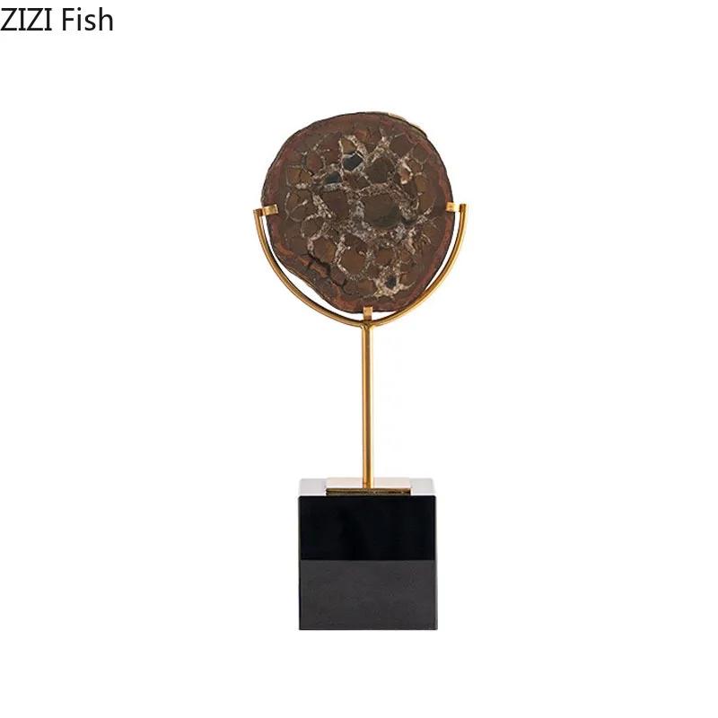 Turtle Back Stone Statue Retro Handicrafts Desk Decoration Creative Ornaments Tortoise Shell Sculpture Room Aesthetic Decor