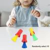 10x Jumping Spring Rocket Launchers Toys Durability Portable Premium Practical Fun Boys Girls Party