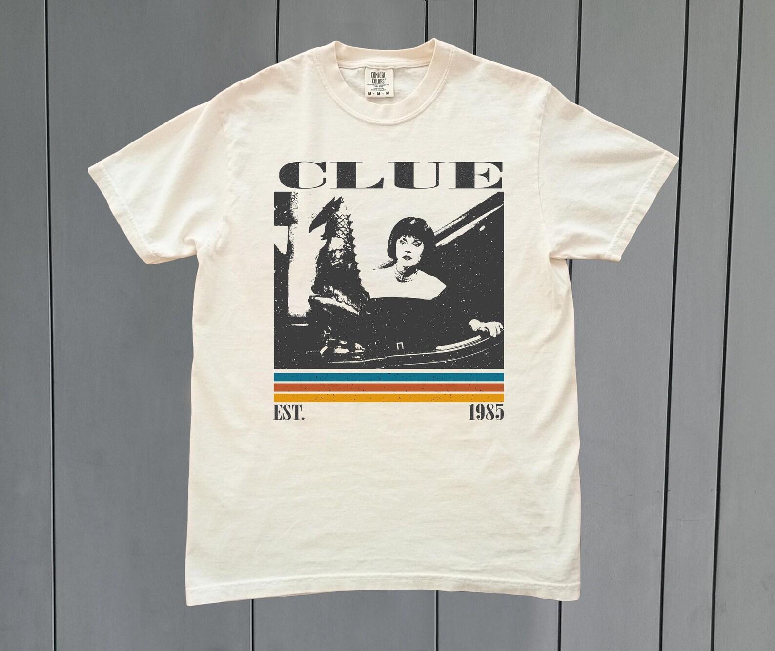 Clue Movie Comfort Colors T shirt – Retro 80s Film Tee XL
