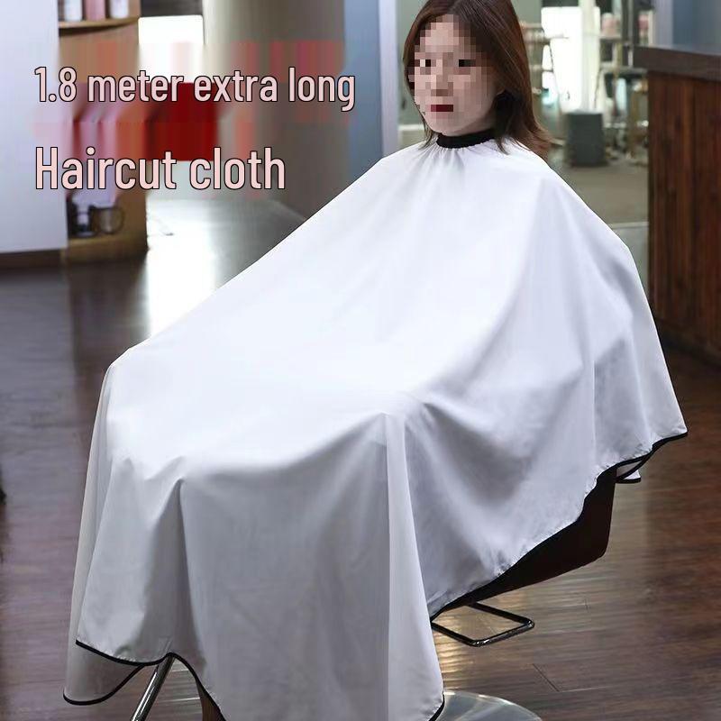 Large Pure Cotton Barber Cape – Non-Stick Haircutting Cloth