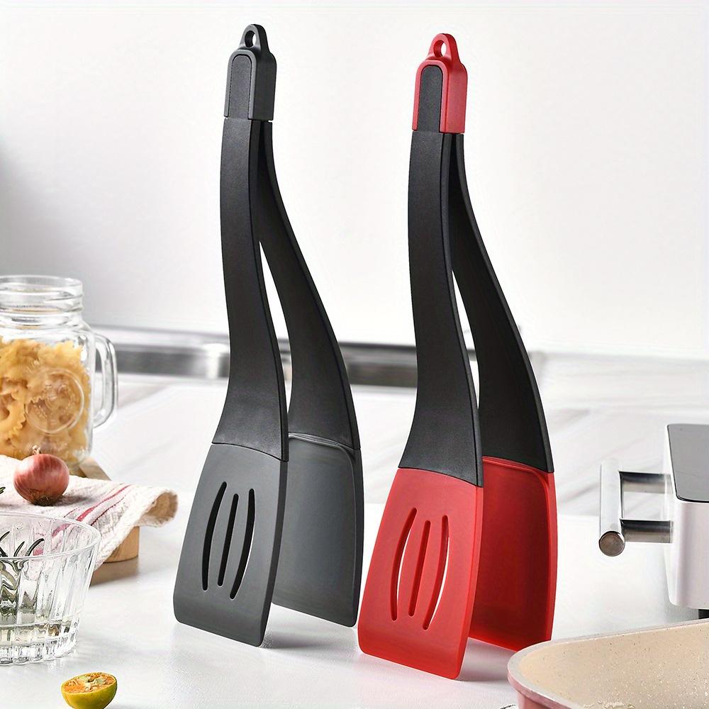 Silicone Frying Shovel, Three In One Steak with Fish Frying Shovel Pancake with Pan Shovel Multiple Combination Kitchen Tools