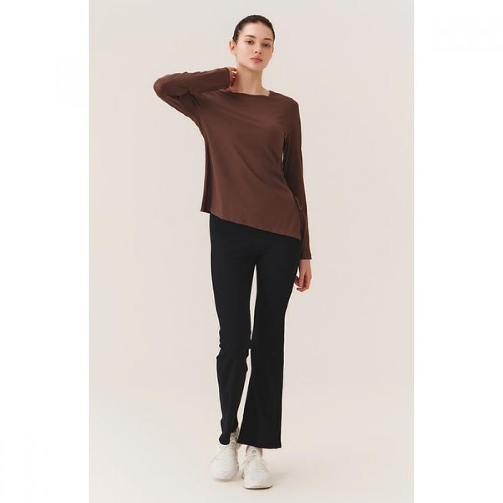 Huit 25fw Wrap Style Bootcut Leggings Htwle5k50t