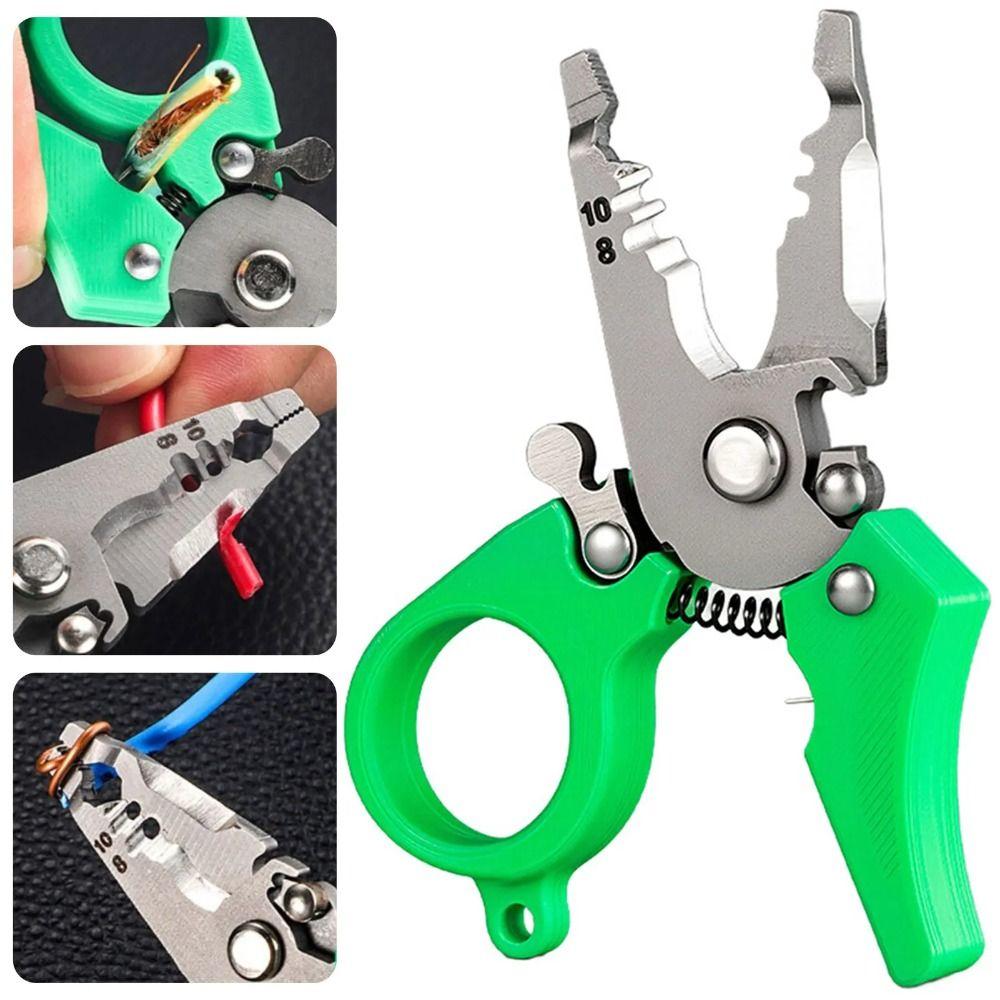 Anti-slip Micro Wire Strippers Small Cable Plier Wire Stripper Tool Cable Stripping Tasks