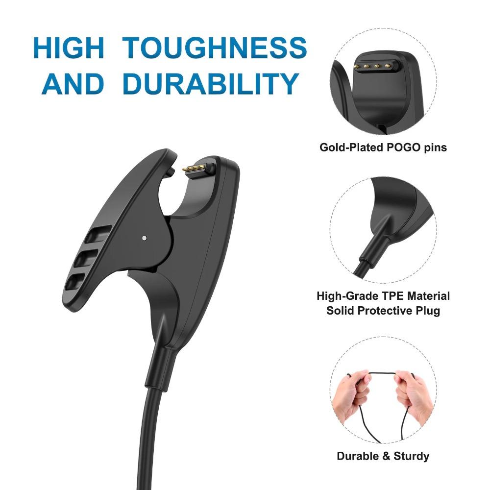 1M USB Charger Cable Dock Charger For Suunto 5 Peak/Ambit 1 2 3/Suunto Core/Suunto 3 Fitness/Traverse/Kailash Charging Cable