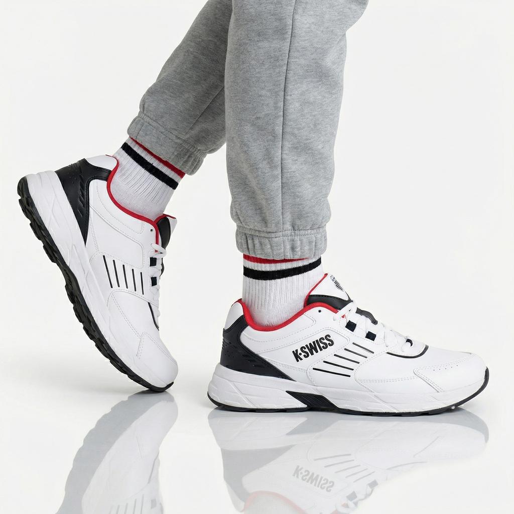K-SWISS Fario LTH - Men's Sneakers Shoes White 04778-122-M ORIGINAL
