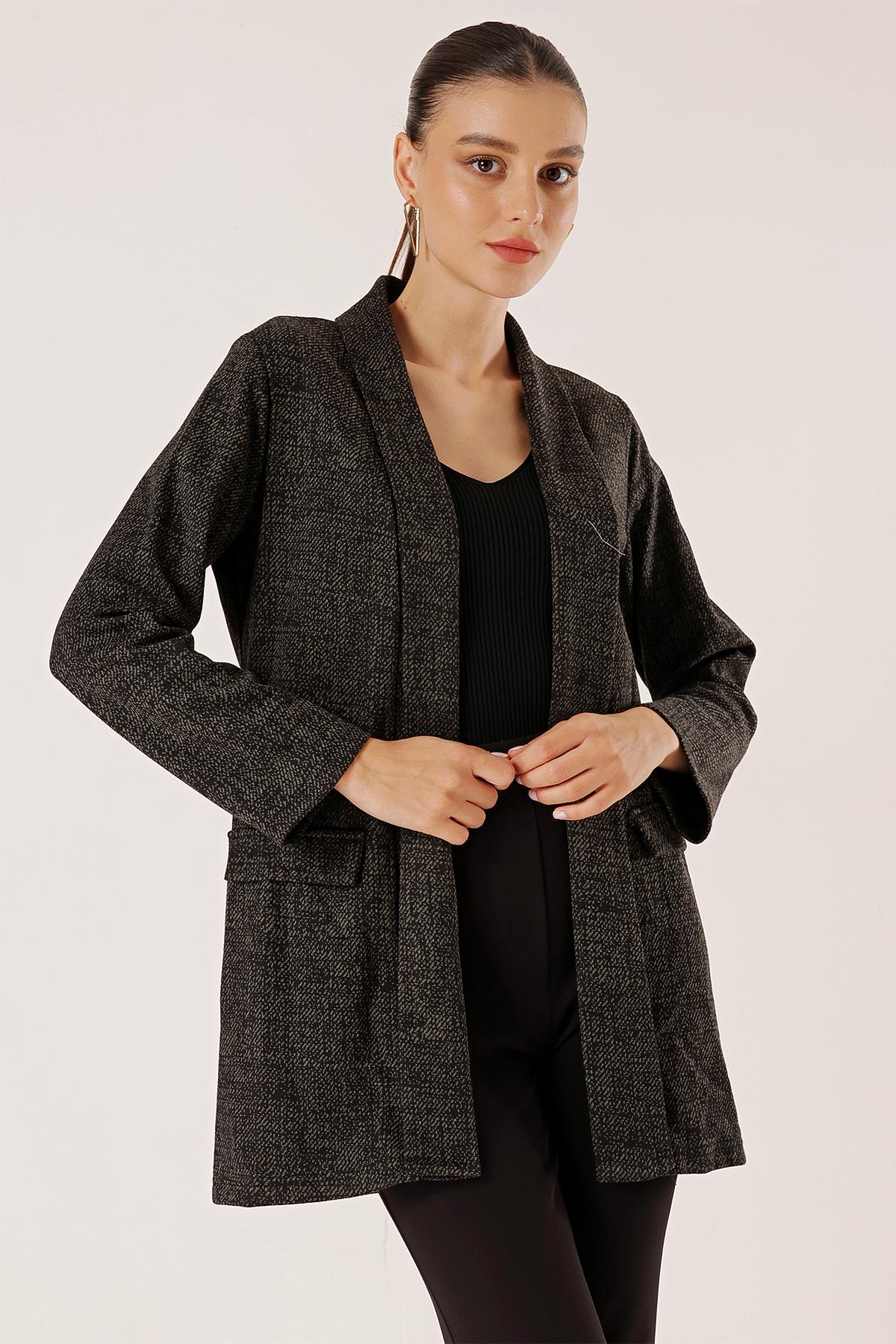 

Куртка Karyağdı Kachet с шалевым воротником и искусственным карманом M хаки