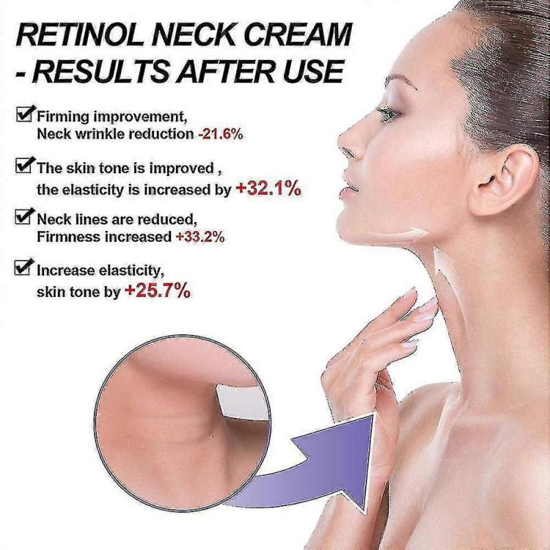 1 Pc Retinol Neck Cream Anti-aging Firming Skin Whitening Anti-wrinkle Cream
