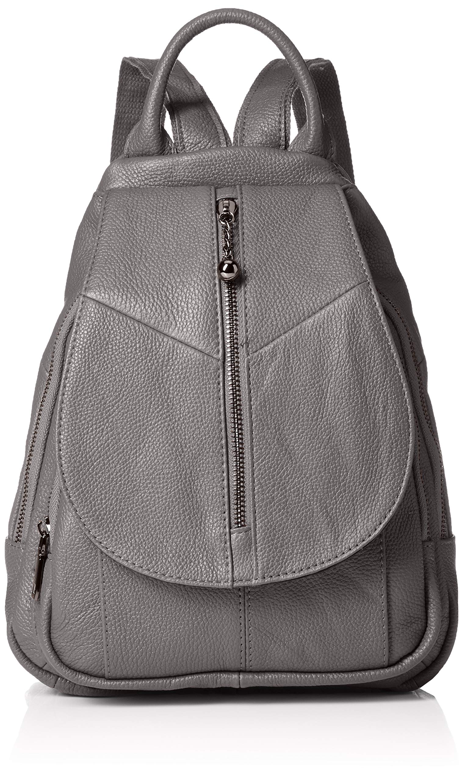 

Рюкзак из лоскутов коровьей кожи СЕРЫЙ [Proud] LR-606 серый