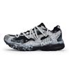 Mizuno Racer S Slip Resistant Low top Casual Running Shoes Unisex Gray Camouflage D1GH223501(Team80-S-BOX)