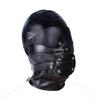 Sensory Deprivation Hood with Detachable Gag for BDSM Training