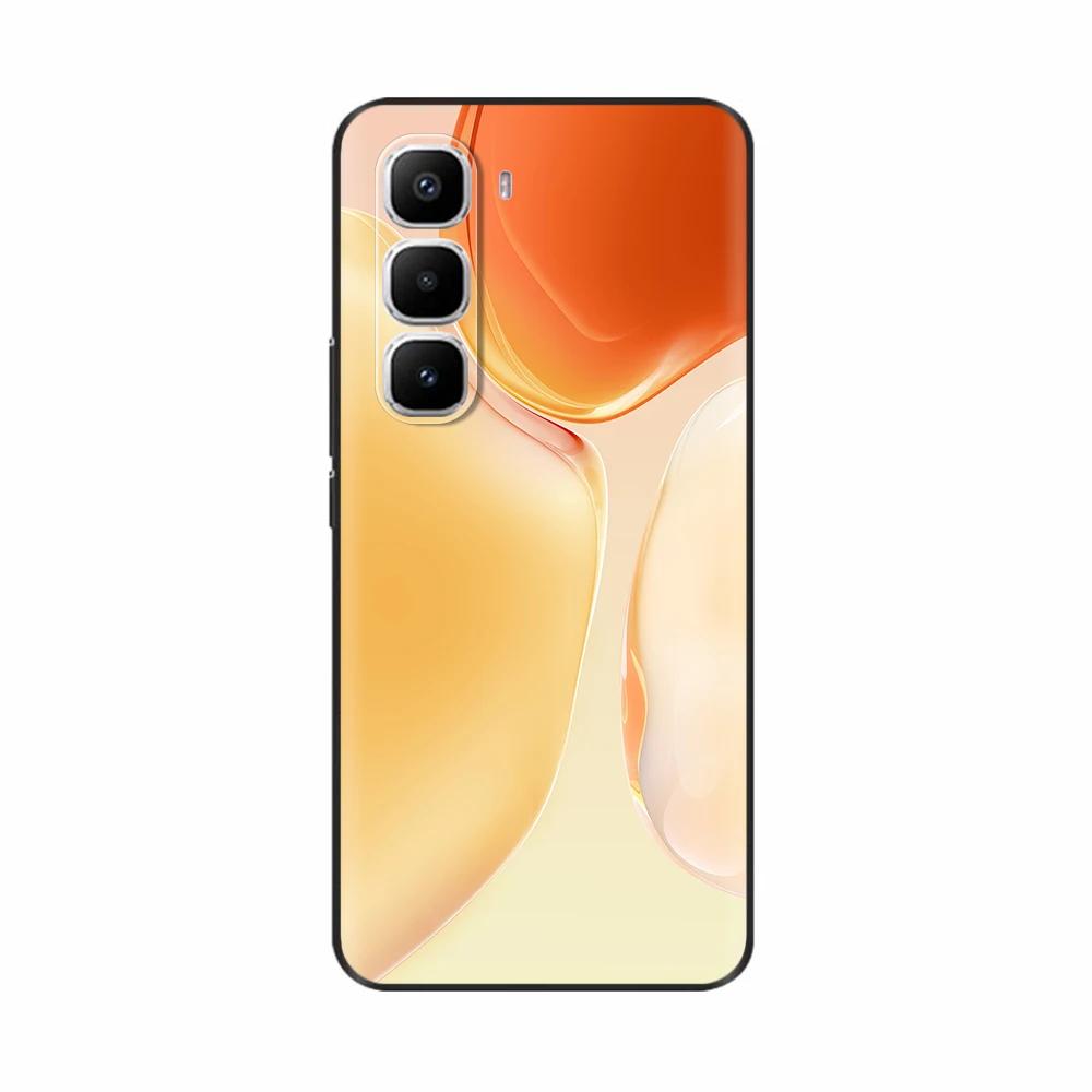 For Infinix Hot 60 Pro Plus Case Popular Love Heart Flower Soft TPU Silicone Back Cover For Infinix Hot 60i Hot60 Pro Phone Case