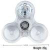 Three-Finger Light-Up Fingertip Gyroscope EDC Decompression Toy for Kids
