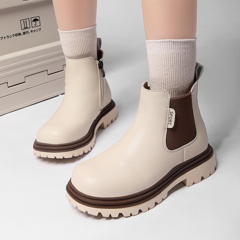 Children's Fashionable Outdoor Leisure High Top Martin Boots British Style Children's Boots Princess Shoes 26-37