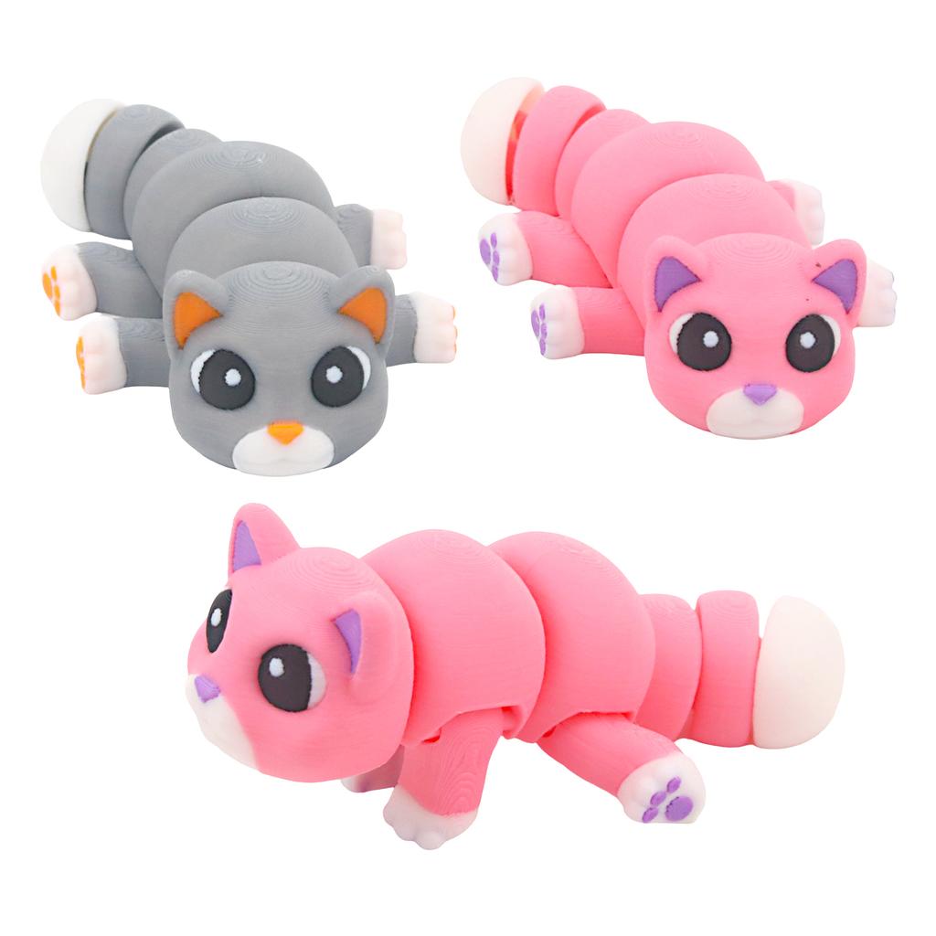 3D Printing Cute Cats - Suitable For Parties And Outdoor Displays - Animal Model Printing