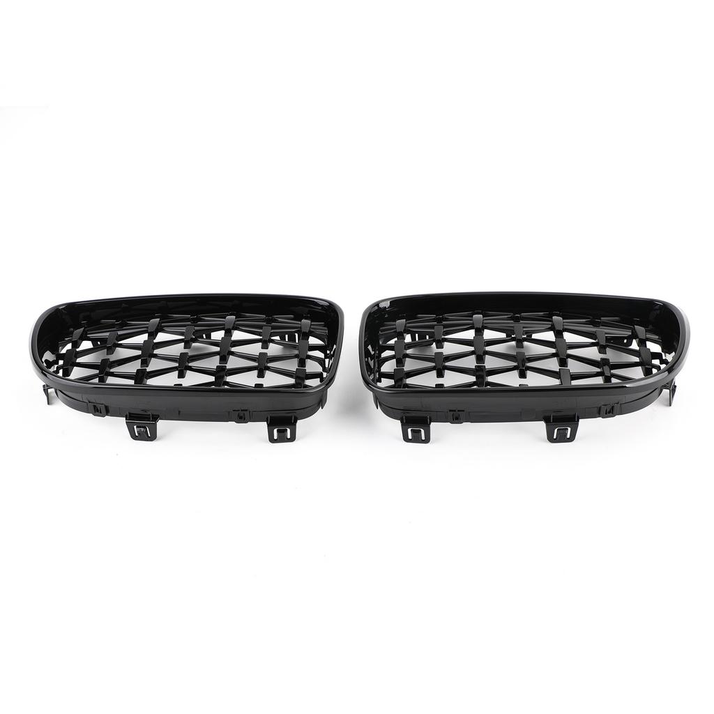 Meteor Black Front Grille Fit BMW 1 Series E81 E87 E82 E88 128i 135i 2008-2012