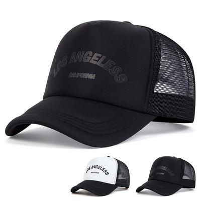 Sommer LOS ANGELES drucken Baseball-Mütze Outdoor-Sport atmungsaktive Mesh-Hüte Mode Baumwolle Kappe Hip Hop Caps Paar Hut