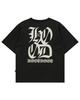 HOODHOOD H Logo Short Sleeve T-Shirt Black