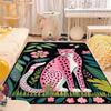Popular tiger cartoon pattern carpet Ins Cartoon Tiger Pattern Rugs for Bedroom Living Room Decoration Home Art Style Mat